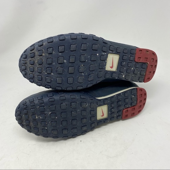 Nike Zoom Men’s 9 Air Navy Blue Leather USA Olympics Sneaker Boots main image 4